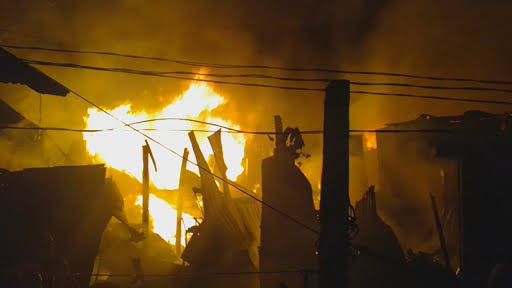 কালিয়াকৈরে অগ্নিকান্ডে পুড়ে ছাই ৬০ ঘর