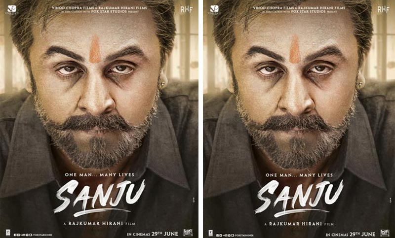 সত্যিই অবিশ্বাস্য ‘সাঞ্জু’তে রণবীরের লুক