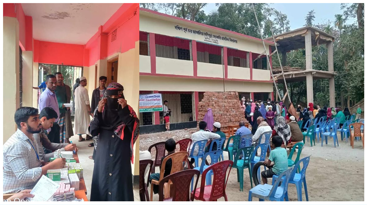 কমলনগরে বিনামূল্যে চক্ষু চিকিৎসা সেবা প্রদান